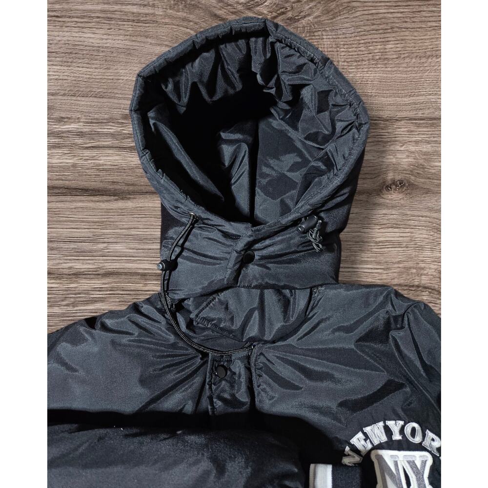New York 1990s DEADSTOCK Bomber Jacket Vintage Zam ZZ Sports Football NFL 2XL - Picture 13 of 16